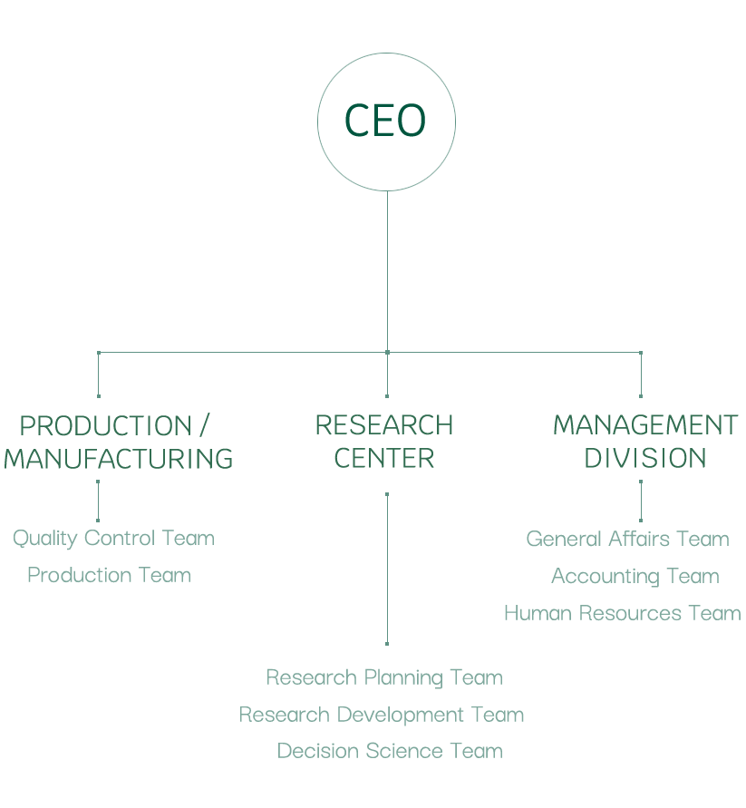 NS Vital Organization Chart